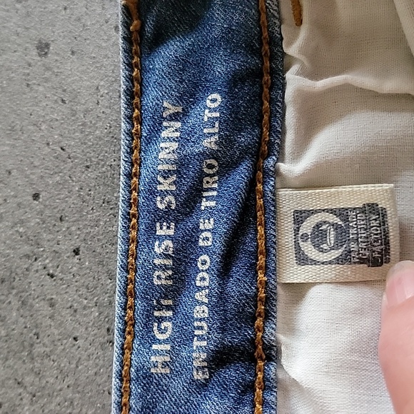 UNIVERSAL THREAD High Rise Skinny Jeans blue size 18/34R - Picture 12 of 13